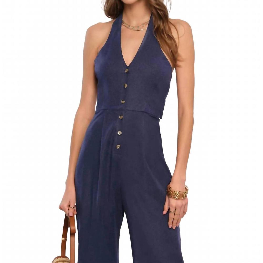 NEW HEARTLOOM kolina jumpsuit in indigo - Picture 3 of 4